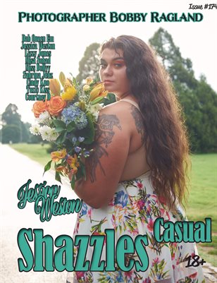 Shazzles August Casual Issue #174. Cover Model Jessica Weston