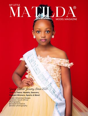 Matilda Model Magazine - Young Talents January Issue 2023 Cover 4