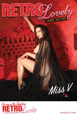 Miss V Cover Poster - Taboo Edition No. 36