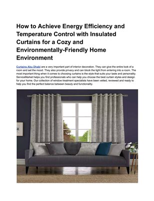 Curtains abu dhabi