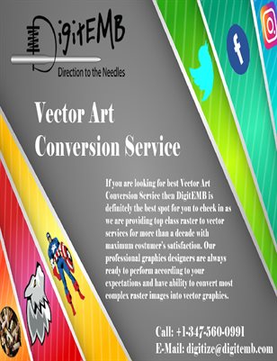 Vector Art Conversion Service
