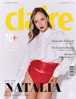 CLAIRE Magazine | The October Portrait Edition | Vol.2 | 2026
