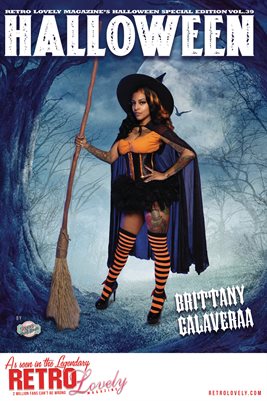 Halloween 2021 Vol.39 – Brittany Calaveraa Cover Poster