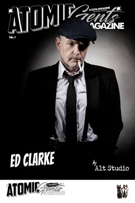Atomic Gents Magazine No. 1 Ed Clarke Cover Poster