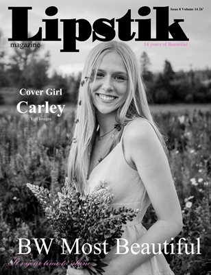 Lipstik Magazine BW Most Beautiful Issue 8 Volume 14 26'