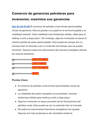 Oil Profit Mexico-{OFERTA POR TIEMPO LIMITADO 2024}-maximice sus retornos comerciales Plataforma Oil Profit !!