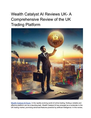 Wealth Catalyst AI Reviews UK- A Comprehensive Review of the UK Trading Platform