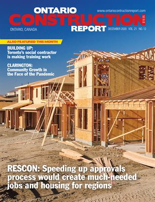 Ontario Construction Report (Dec. 2020)