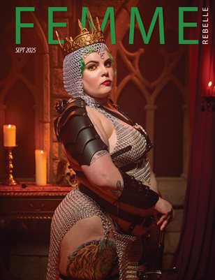 Femme Rebelle Magazine September 2025 BOOK 1 - James L. Gross Cover