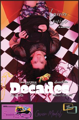 Smitten Kitten Pinup Magazine Laina Louise Volume 4 Issue 47 COVER POSTER