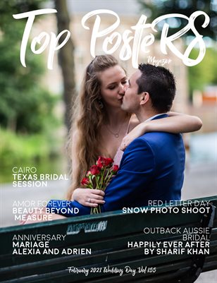  TOP POSTERS MAGAZINE - FEBRUARY, WEDDING DAY (Vol 155)