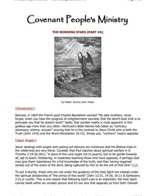 Morning Stars, The (Part #6)