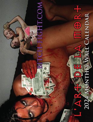 l'art de la mort 2024 Calendar - Sexy Latina Babe Delivers a Bloody Performance Art Every Month