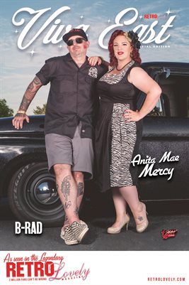 VIVA EAST Volume 2 – Anita Mae Mercy & B-Rad Cover Poster