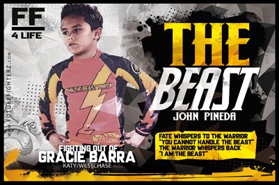 John Pineda Jr Yellow Beast Poster