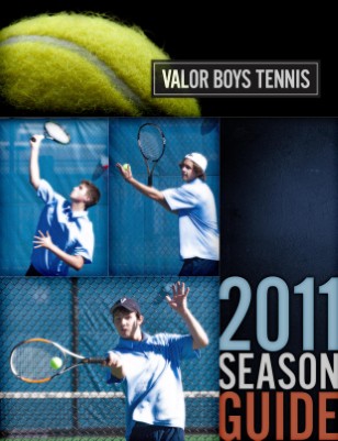2011 Boys Tennis Media Guide