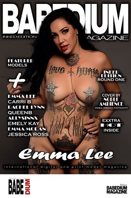 EMMA LEE INKED EDITION - BABEDIUM MAGAZINE COVER POSTER