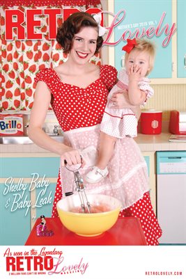 Retro Lovely Mother’s Day 2019 Vol.1 - Shelby Baby & Baby Leah Cover Poster