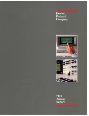 HP Annual Report 1983