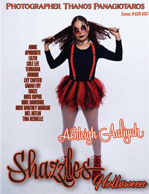 Shazzles Halloween Issue #128 VOL 8 Cover Model Ashleigh Aaliyah.