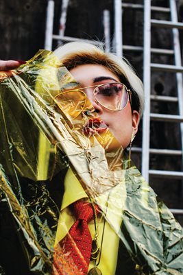 "SOMETHING YELLOW" Single-Sided 12" x 18" Poster