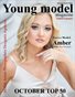 Young Model Magazine October Top 50 Issue 12 Volume 6 2022