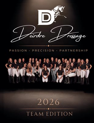 Deirdre Dressage 2026 Team Magazine