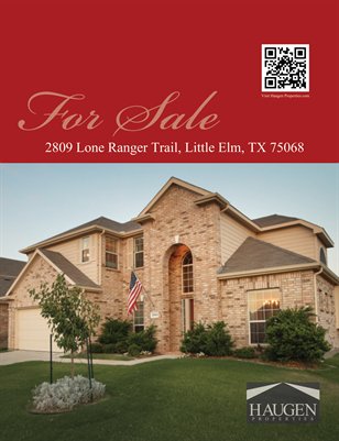 Haugen Properties -  2809 Lone Ranger Trail, Little Elm, TX 75068 