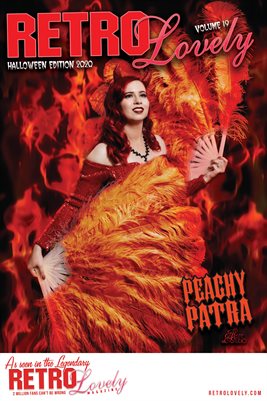 Peachy Patra Halloween Cover Poster