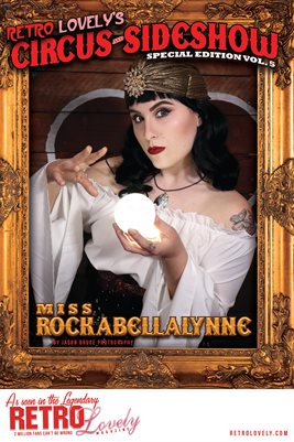 Circus & Sideshow 2021 Vol.5 – Miss Rockabellalynne Cover Poster