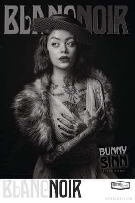 BlancNoir Vol.1 – Bunny Sinn Cover Poster
