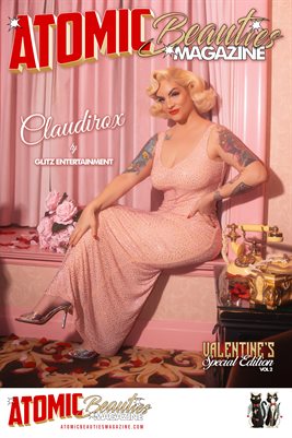 Atomic Beauties Magazine: Valentines Special Edition Vol 2 - Claudirox Cover Poster