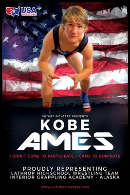 Kobe Ames USA Wrestling Poster