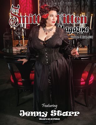 Smitten Kitten Pinup Magazine Cover 2 Jenny Starr October 2024 Volume 3 Issue 38
