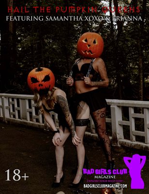 Hail the Pumpkin Queens - Sexy Busty Blonde Babe with Tattoos - Samantha XOXO - Fights Killer Siren Brianna