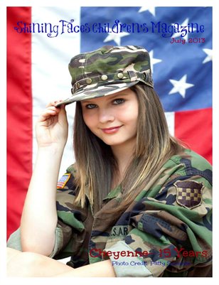 Cheyenne Front Cover & Parker - Bella Back Cover July 2013