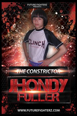 Jhondy Fuller Red Rain Poster