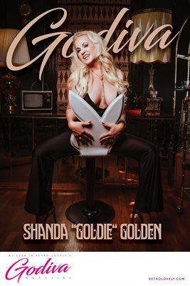 GODIVA No.18 – Shanda “Goldie“ Golden Cover Poster