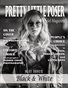Pretty Little Poser Model Magazine - Issue 377 - Black &  White - May 2024