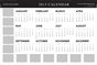 TEMPLATE FOR SALE - 2013 Calendar 18x12 Double-Sided Poster