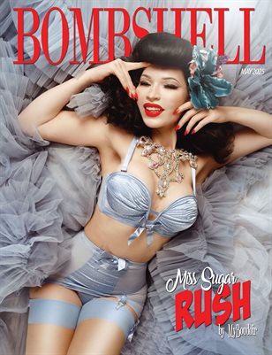 BOMBSHELL Magazine May 2025 BOOK 2 - Miss Sugar Rush Cover
