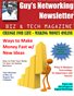 Guy's Networking Newsletter Biz and Tech Magazine August Issue