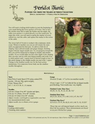 Peridot Tunic