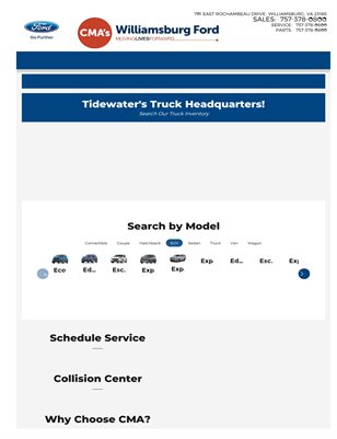 Ford Parts in yorktown
