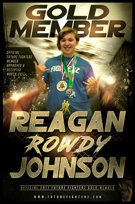 Reagan Johnson Gold Membership/Diploma Poster