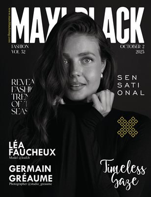 MAXI BLACK Fashion Vol 52 October 2
