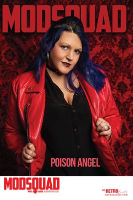 MODSQUAD No.21 – Poison Angel Cover  Poster