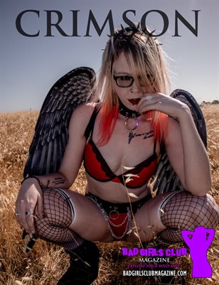 Crimson - Sexy Busty Blonde Aussie Babe is a Dark Fallen Angel & Ghost