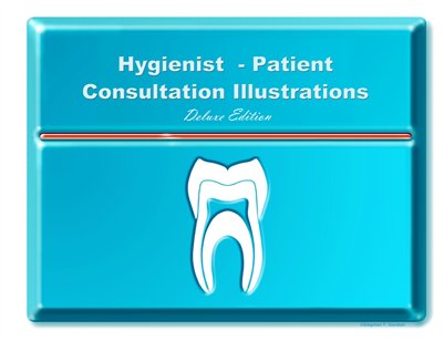 Hygienist-Patient Consultation Illustrations - Deluxe Edition