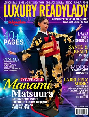 LUXURY READYLADY PARIS INTERNATIONAL MAGAZINE MARS 2026